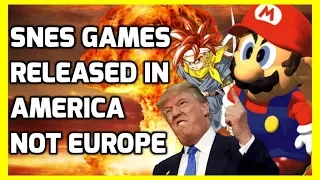 Top SNES Games Released In America, But Not Europe -  Super Nintendo History - THGM