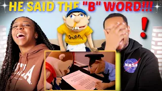 SML Movie "Jeffy Says The B Word!" REACTION!!!