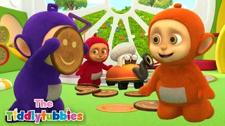 Playing with Tubby Toast! | Tiddlytubbies | Cartoons for Kids | WildBrain Little Ones