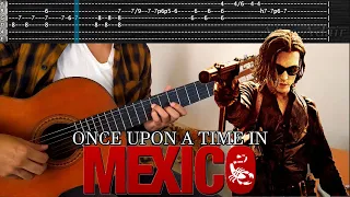 Once Upon a Time in Mexico Guitar TAB - #322 La Malaguena - Antonio Banderas