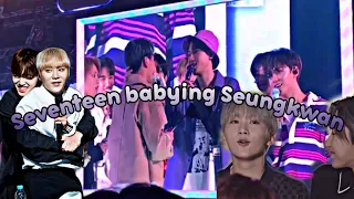 Seventeen member loves and adore Seungkwan moments ❤️