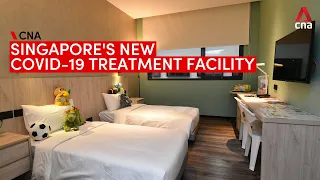 A look at Singapore's new COVID-19 treatment facility for children, elderly