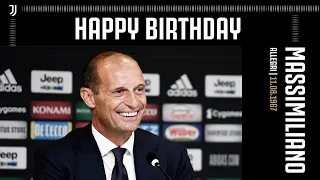 🎉 Every Max Allegri 'Buona Giornata' | Happy Birthday, Mister! | Juventus