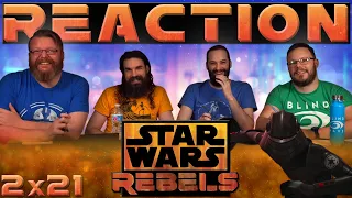 Star Wars Rebels 2x21 REACTION!! "Twilight of the Apprentice - Part 1"