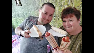 HOT DOG !!!  testowanie produktów przez RODZINĘ JANUSZY !!!