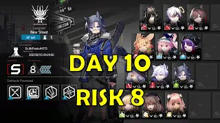 CC#2 Operation Blade Day 10 New Street Risk 8 + Challenge Low Rarity Guide - Arknights