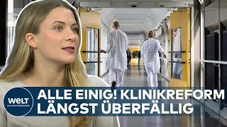 KLINIKREFORM: Darum ist Corona für die roten Zahlen in Krankenhäusern verantwortlich | WELT Talk