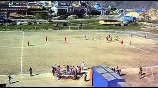 World class football in Greenland