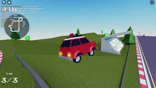 30 minutes of chilling in Roblox tiny wheels!!!