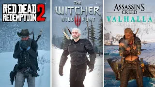 RDR2 vs The Witcher 3 vs AC Valhalla - Which Is Best?