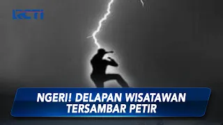 Ngeri! Delapan Wisatawan Tersambar Petir di Labuhanbatu Selatan