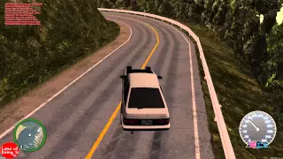 Takumi Fujiwara - Akina Downhill Run(gta:sa MTA)