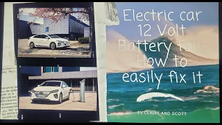 Electric car 12 Volt battery fail- How to easily fix it and get you going again fast