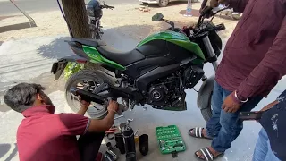 DOMINAR 400 BS6 EXHAUST CHANGE | DOMINAR 400 BEST EXHAUST |