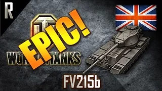 ► World of Tanks - Epic Games: FV215b [12 kills, 6712 dmg]