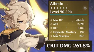 250% Crit Damage Albedo