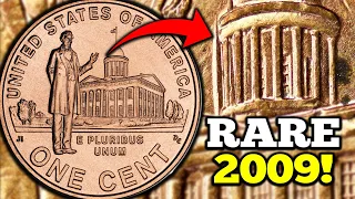 RARE 2009 Pennies Worth Money! Penny Error Coins To Look for!