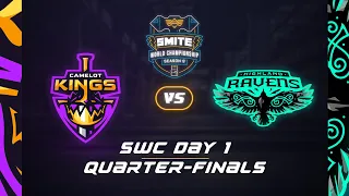 SMITE  World Championship: (Quarter-Finals) Highland Ravens Vs Camelot Kings