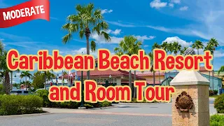 Caribbean Beach Resort and Room Tour - 4k