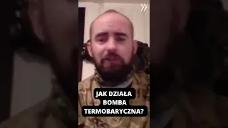 Jak działa bomba termobaryczna? Opowiada polski medyk na wojnie na Ukrainie - Damian Duda