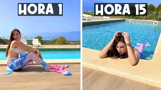 PASÉ 24 HORAS SIENDO SIRENA... FUE MALA IDEA | Lyna Vlogs