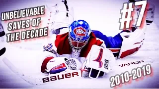 UNBELIEVABLE NHL SAVES OF THE DECADE 2010-2019 [HD]