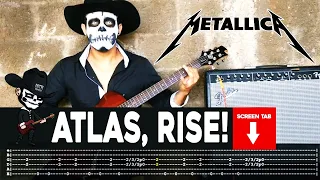 【METALLICA】[ Atlas, Rise! ] cover by Masuka | LESSON | GUITAR TAB