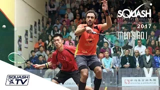 Squash: Hong Kong Open 2017 - Men's Rd 1 Roundup [Pt.2]