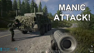 Manic Hill Offensive - Squad 100 Player Intense Combat