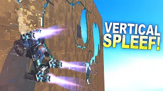 Spleef On a Vertical Wall Is Completely Different!