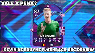 DE BRUYNE FLASHBACK SBC REVIEW EA FC 24 ULTIMATE TEAM | VALE A PENA?