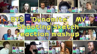 [BTS] Dynamite MV Shooting Sketch｜reaction mashup