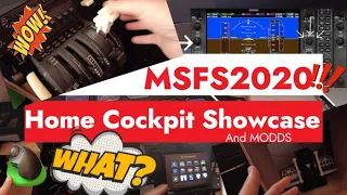 MSFS2020 Home cockpit Setup AND 3D Printed Mods-equipment guide/ stream deck, tpr pedals, honeycomb!