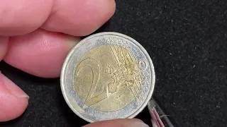 Worth $3-$5 US - France 2 Euro Coin 2001 - 1st Map Republique Francaise