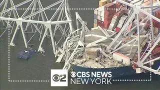 Rescue efforts continue hours after collapse of Baltimore's Key Bridge