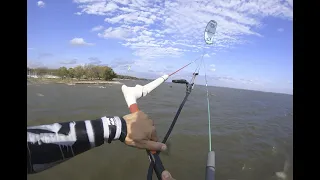 Kitesurfing in the Midwest - Carlyle, Illinois