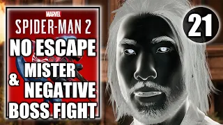 Marvel's Spider-Man 2 - No Escape & Defeat Mister Negative Boss Fight Martin Li, Walkthrough Part 21