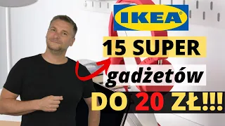 15 SUPER GADŻETÓW Z IKEA DO 20 ZŁ 📣📣📣