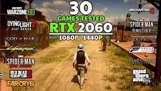 GeForce RTX 2060 6GB Test In 30 Games at 1080p, 1440P, DLSS & Ray Tracing