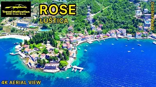 ROSE Luštica [4K Aerial View] MNE Crna Gora July 2023 - Rose na Luštici iz vazduha u Julu