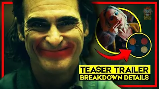 JOKER FOLIE A DEUX | TEASER TRAILER - BREAKDOWN & ANALYSIS DETAILS & EASTER EGGS