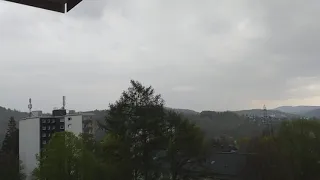 18.4.2020. ERSTES APRIL-GEWITTER 4. MIT EIN BLITZ DABEI!😱⛈️