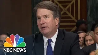 Watch Live: Protesters take stand against votes to confirm Kavanaugh | NBC News
