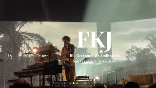 [Live] FKJ @Bill Graham Civic Auditorium, San Francisco 2022.10.06