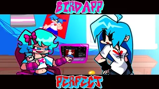 Friday Night Funkin' - Perfect Combo - Medium Effort Birdapp Mod + Cutscene [HARD]