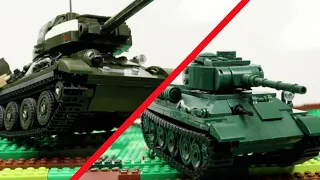 Новый "ЛЕГО" танк Т-34 от Bluebrixx