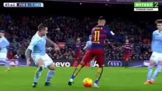 Neymar Amazing Skills   Barcelona vs Celta Vigo 6 1 La Liga 2016 HD