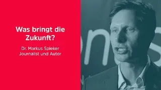 Was bringt die Zukunft? Dr. Markus Spieker beim KCF19