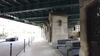 Paris 4k- Walk through Montmartre Cemetery - Cimetière de Montmartre