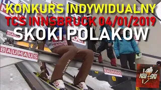 TCS INSBRUCK (4.1.2018) SKOKI POLAKÓW *5 MIEJSCE KAMILA STOCHA